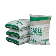 SABLE A MACONNER SAC DE 35KG 000/004 MM - AU SAC ou 42SACS/PAL